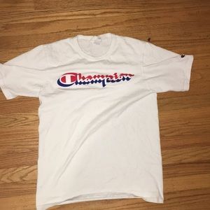 Champion White T Shirt